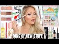 FULL FACE OF NEW MAKEUP TESTED | FULL FACE FIRST IMPRESSIONS DRUGSTORE + HIGH END!