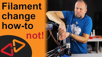 How to change filament on your 3D printer