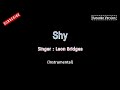 Leon Bridges-Shy (Karaoke Instrumental Version)