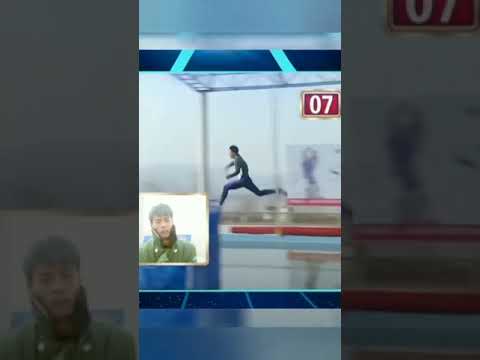 The fastest ninja warrior in the world is like having divine skills #shorts