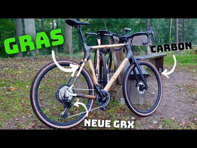 Wie fhrt ein Bambus Gravelbike? Und die GRX 12-fach? MyBoo Soto Pro -  YouTube