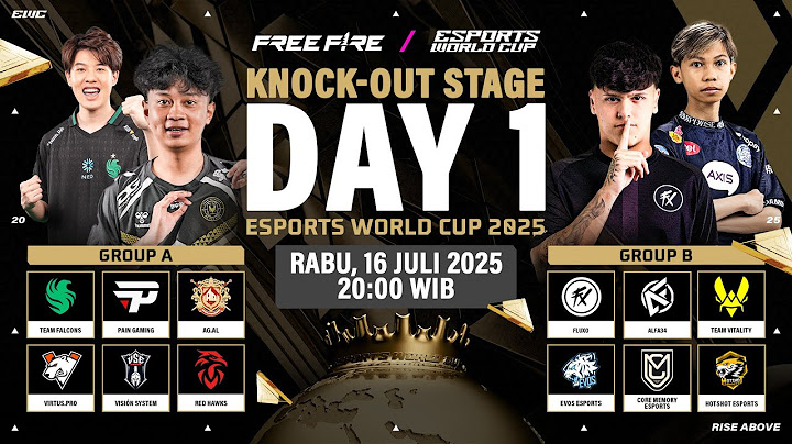[ID] ESPORTS WORLD CUP 2025 | KNOCKOUT STAGE DAY 1