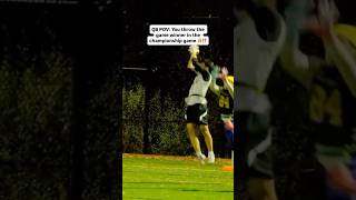 I BIG TRUSS my guys 🔥‼️ #football #quarterback #pov #flagfootball