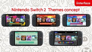 Famous Nintendo Switch 2 - Home Menu Themes (Concept)  #nintendoswitch2 #nintendoswitch #concept #3ds Profile