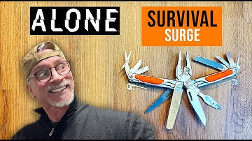 Leatherman Surge-mods voor seizoen 12 van ALONE in Zuid-Afrika