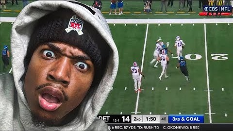 MVP HIM! Buffalo Bills vs. Detroit Lions Game Highlights | NFL 2024 Season Week 15