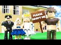 Royal family adopts a homeless boy  roblox brookhaven rp