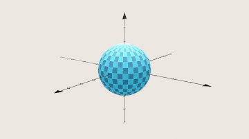 Manim sphere parametric surface animation