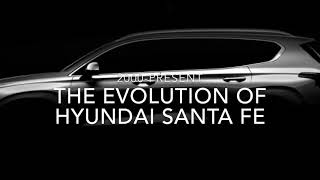 Evolution of Hyundai Santa Fe (2000-2019)