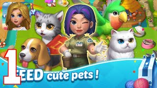Merge Holiday: Garden & Pet Gameplay Walkthrough Part 1 screenshot 5