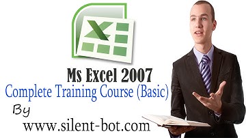 Ms Excel 2007 Complete Training Course in Hindi and Urdu Part 9