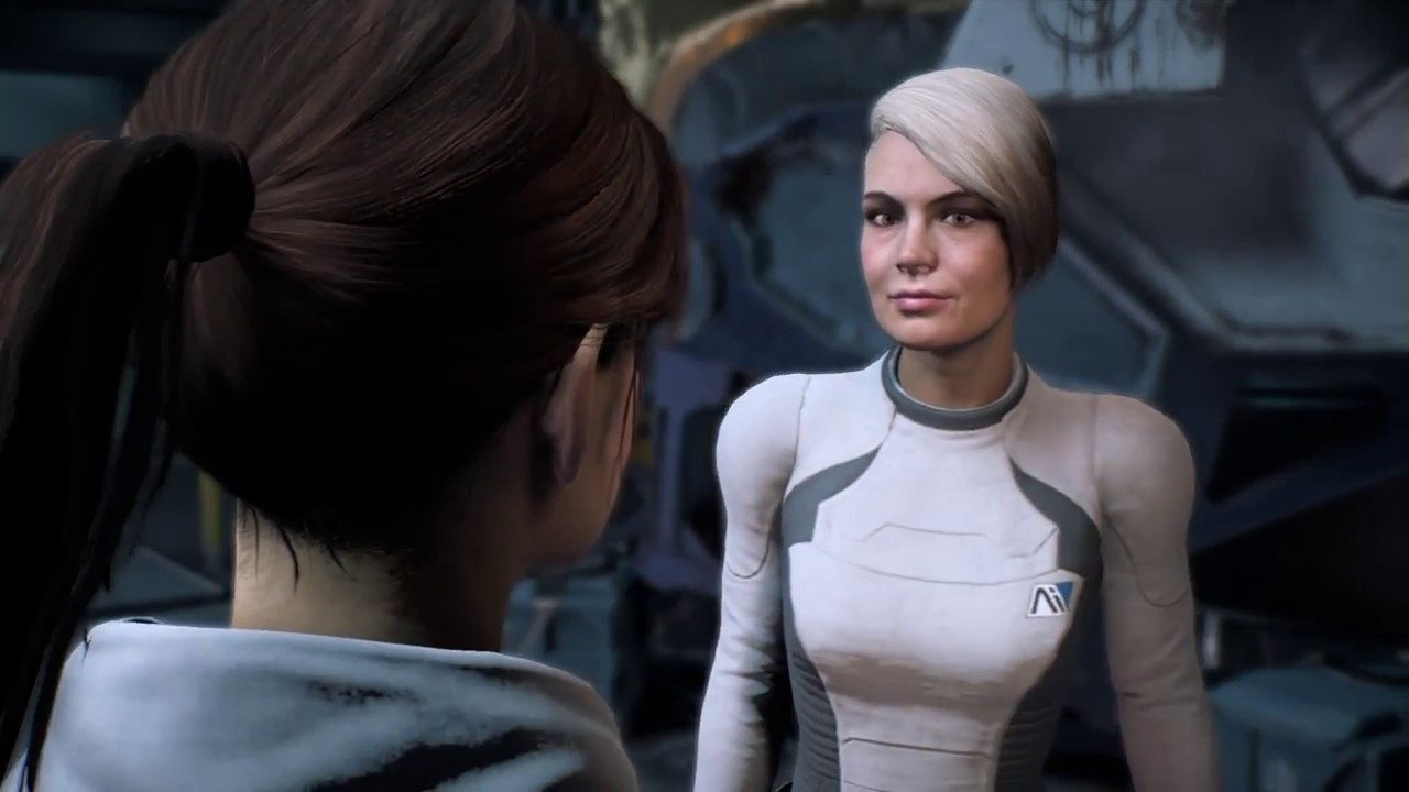 MASS EFFECT ANDROMEDA | Sara Ryder | Squadmates | Cora Harper: At Duty ...