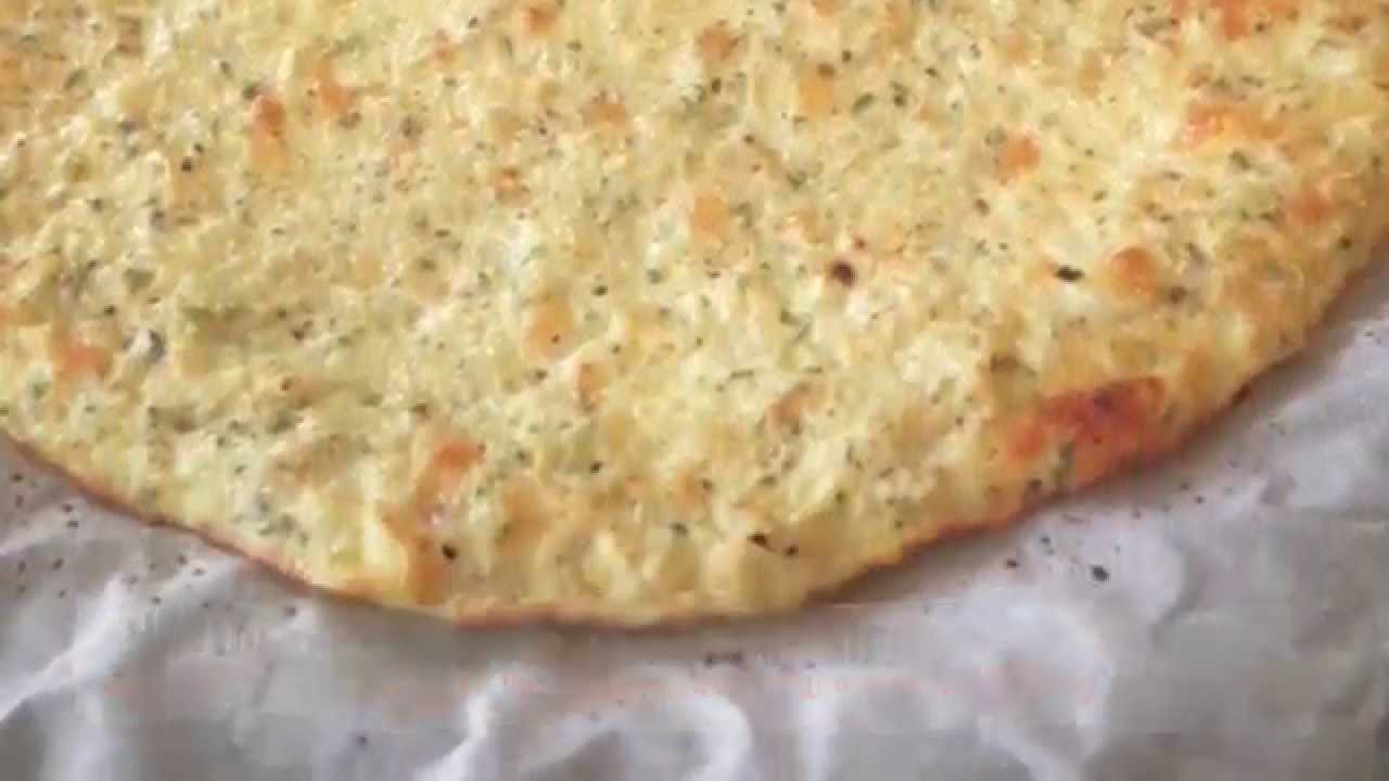 Cauliflower Pizza Crust Recipe | How to Make Cauliflower Pizza Dough | Eat East Indian