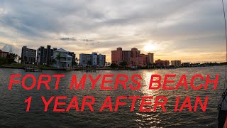 Fort Myers Beach one year after hurricane Ian