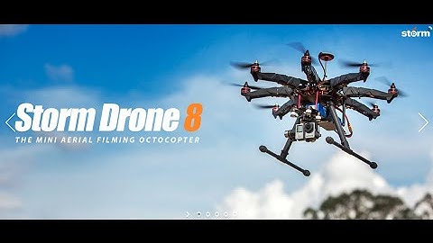 Helipal Storm Drone 8 GPS Flying Platform