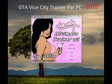 Gta Vice City Ultimate Trainer For Pc .Free Download.