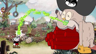 Cuphead - All Bosses With Extreme Rapid Fire Rate ( Chaser )