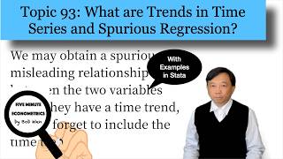 Full What are Trends in Time Series and Spurious Regression | 【Five Minute Econometrics】Topic 93 Update