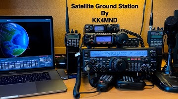 Yaesu Ham Radio Satellite Ground Station