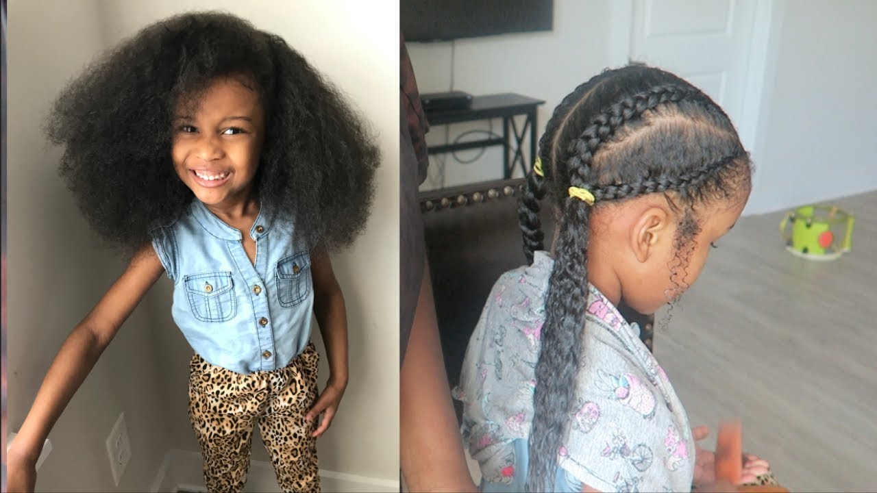 Cute And Easy Hair Style Or Little Girls Kids Natural Hair