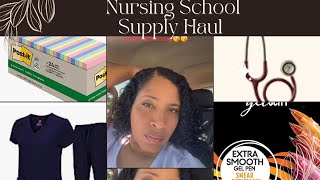 Massive Nursing School Supply Haul #nursingstudent #nursingschool #nursingschoolhaul