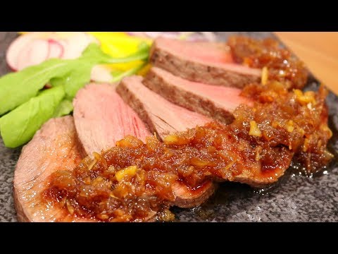 【ASMR】Sounds of making "Roast Beef".【赤髪のとも】