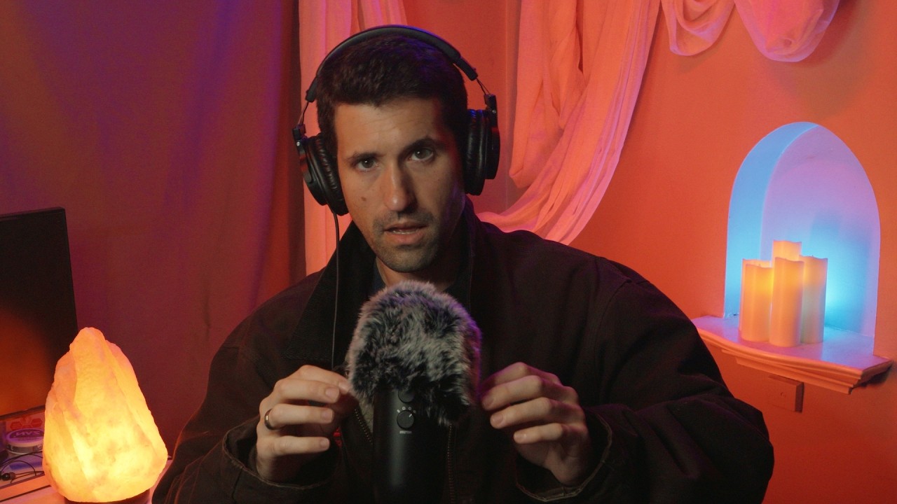 Brushing Away the Day ASMR (Brushing, Whispering & Affirmations)