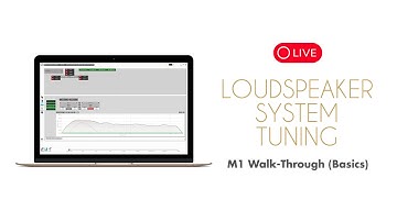 M1 Walk-Through Basics (Loudspeaker System Tuning)