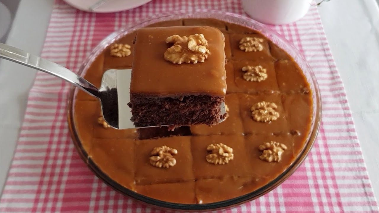 TÜM ZAMANLARIN EN IYI IKILISI OLMAYA ADAY KARAMELLI KAKAOLU KEK 💐👌🏻💯