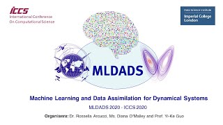 MLDADS 2020 - Machine Learning and Data Assimilation for Dynamical Systems
