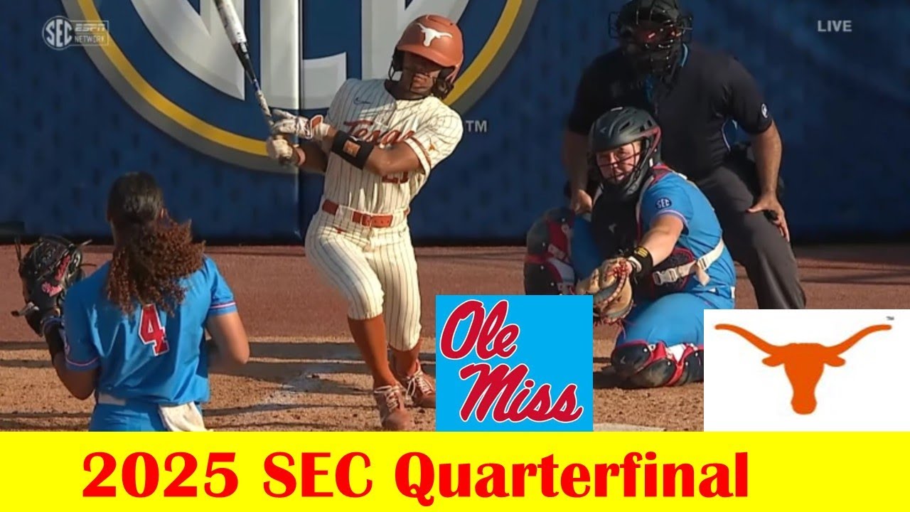 Ole Miss vs Texas Softball Game Highlights, 2025 SEC Quarterfinal