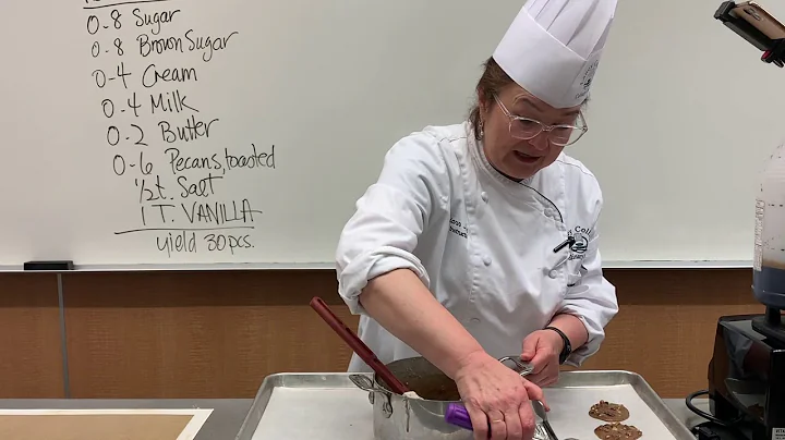 Chef Raji at Laney College Teaches Pecan Pralines