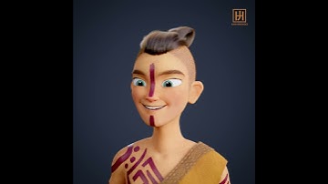 Stylized character - Shaolin Monk (Expressions)