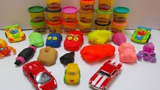 Play Doh Sürpriz Yumurtalar Açma | Oyun Hamurunda Sürpriz Yumurta ve Oyuncak Arabalar