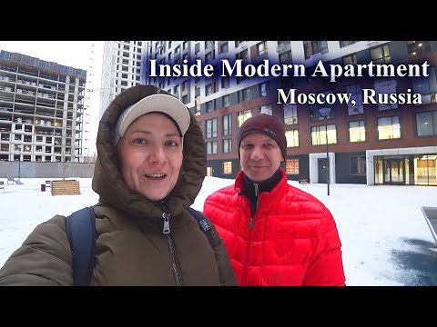 Video: Apartemen Moskow yang Halus, Elegan dan Sangat Kontemporer oleh proyek SL