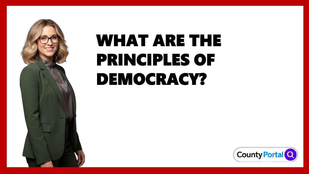 What Are The Principles Of Democracy? - YouTube