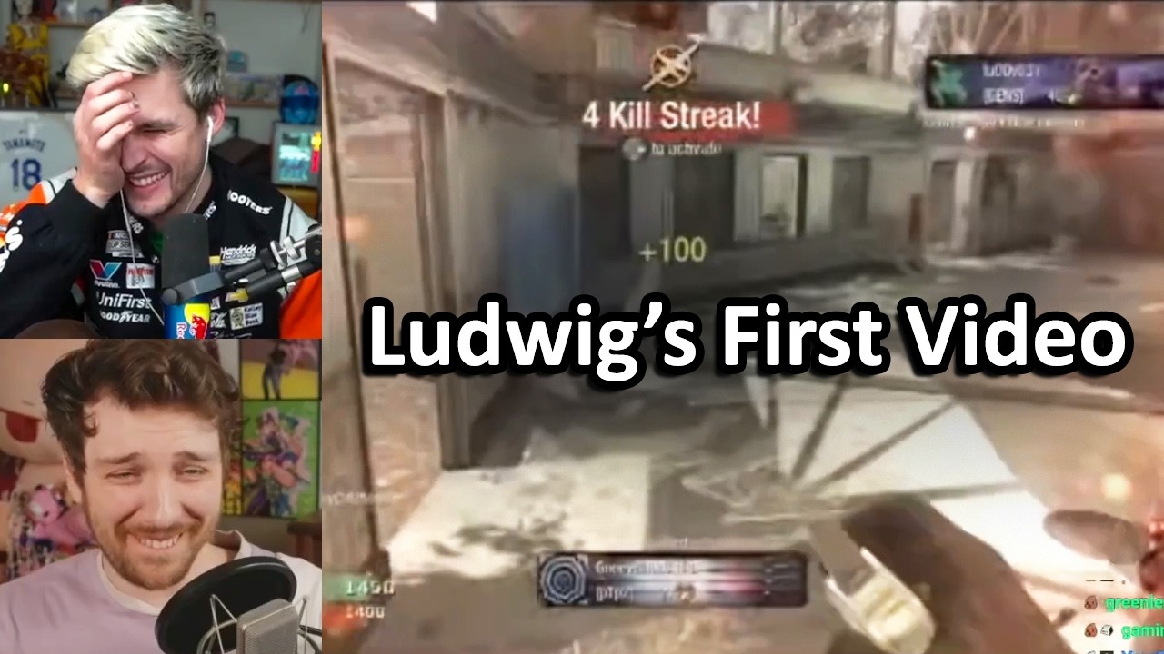 Ludwig Reacts To CDawg Reacting To Ludwig's First Video