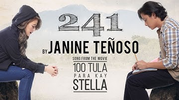 Janine Teñoso — 241 | from the movie "100 Tula Para Kay Stella [Official Lyric Video]