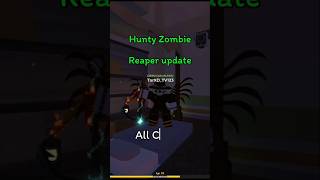 (NEW)Hunty Zombie Reaper update all working CODE! | Roblox