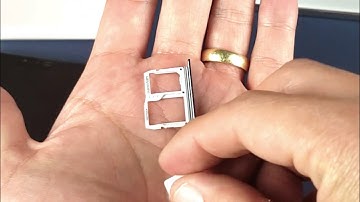 LG V40 ThinQ: How to Insert Sim Card & SD Card Properly and Double Check