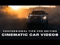 How to EDIT CAR VIDEOS to LOOK CINEMATIC and SOUND AMAZING! FINAL CUT PRO X Full Edit Walk-through