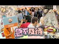 【on.cc東網】美食博覽甫開鑼1元產品即掃空　有人心急嘗味匿廁所外偷食