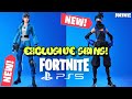 🔵 NEW PS5 EXCLUSIVE SKINS! CUSTOMS: Hide & Seek Fashion Show & SCRIMS | !giveaway | - Fortnite Live