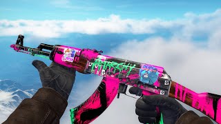 AK-47 | Neon Revolution (Field-Tested) with CS20 Classic & Cheongsam Stickers | CS:GO Skin Showcase