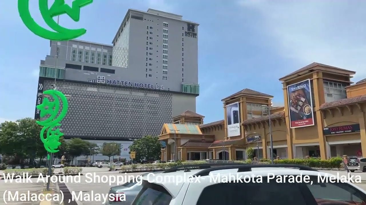 Walk Around Shopping Complex - Mahkota Parade Melaka, Melaka, Malaysia