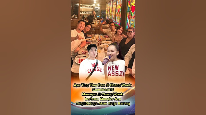 🛑 Ji Chang Wook dan Ayu Tingting Kerja Bareng⁉️ #ayutingting #jichangwook #manajemenjichangwook