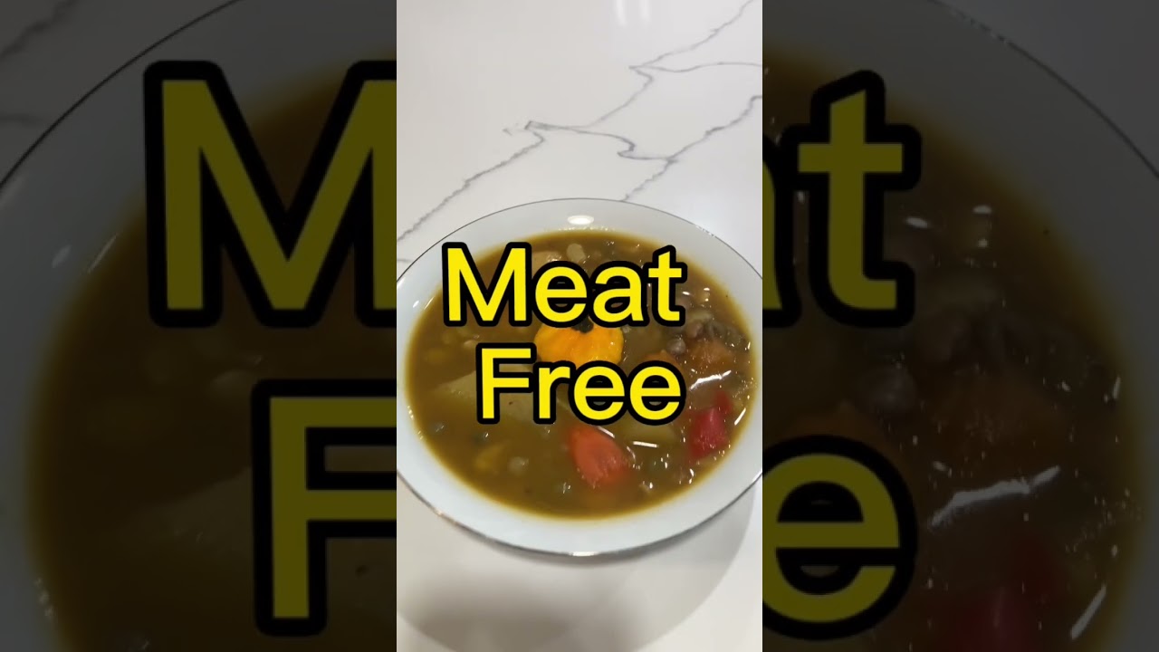 Jamaican Gungo Soup/ Meat Free Soup