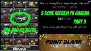 5 Kode Redeem Terbaru 2018 Point Blank Garena Indonesia