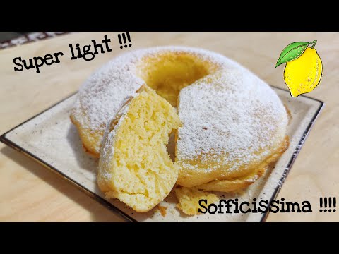 Video: Torta Al Limone Leggera Light