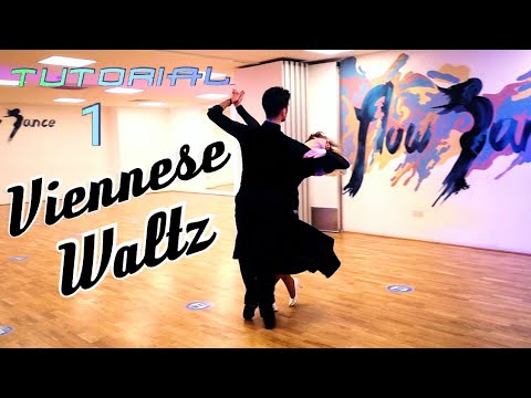 Viennese Waltz Lesson - How to dance Natural & Reverse Turns | Footwork & Technique for Beginners